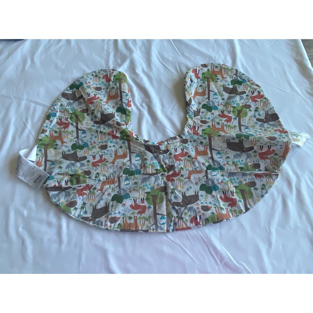 Boppy Woodland Forest Friends Whimsical Nursing Pillow Cover OS Multi